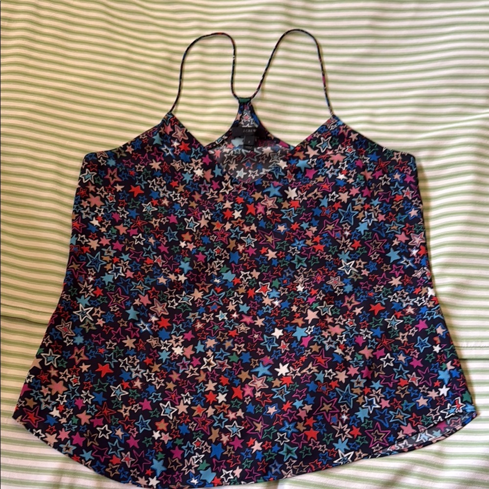 J Crew Starry Multicolor Women's Top